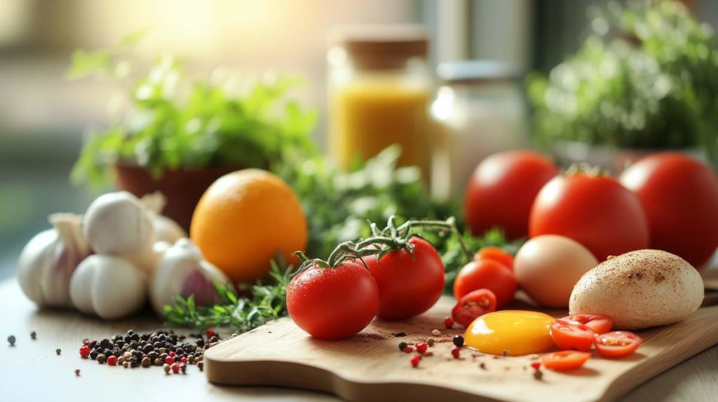 Ingrédients pour une Alimentation équilibrée